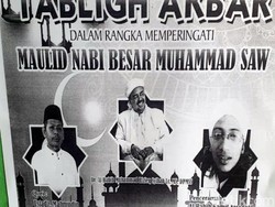 Selebaran Habib Rizieq Akan Hadiri Tablig Akbar, FPI Sukabumi: Belum Pasti