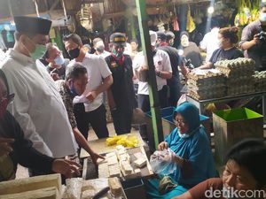 Paslon Ini Bertekad Pertahankan Pasar Tradisional di Sidoarjo
