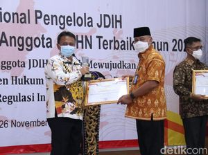 Sumedang Raih Anugerah JDIHN Sebagai Salah Satu Kabupaten Terbaik