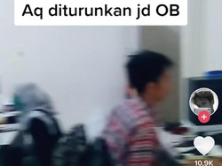 Viral Kisah Karyawan Desain Grafis Turun Jabatan Jadi OB, Ini Faktanya
