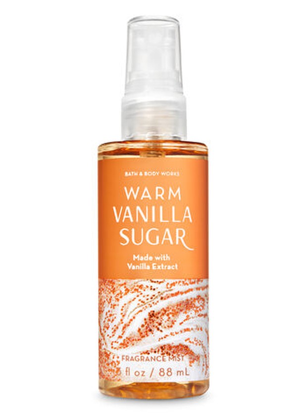Bath and Body Works Warm Vanilla Sugar Travel Size Fine Fragrance Mist