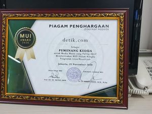 detikcom Raih Penghargaan dari MUI