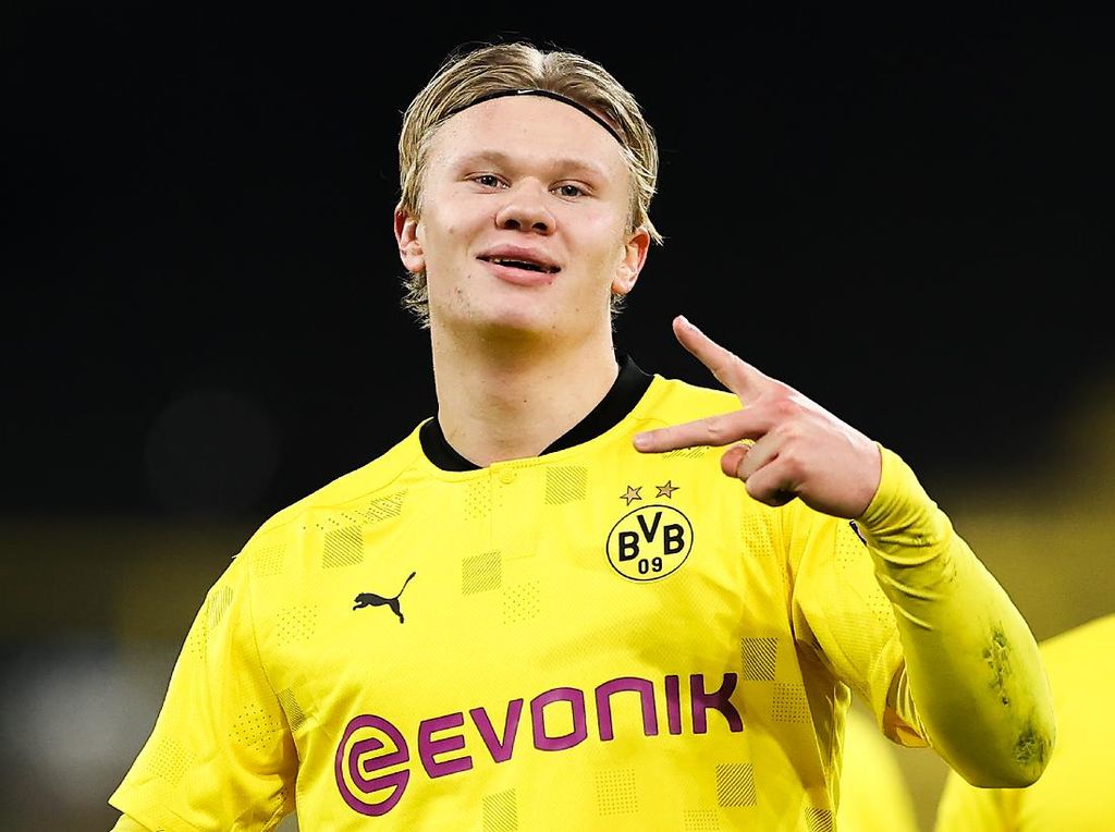 Haaland Bakal Pecahkan Rekor Gol Solskjaer di Liga Champions Haaland Bakal Pecahkan Rekor Gol Solskjaer di Liga Champions