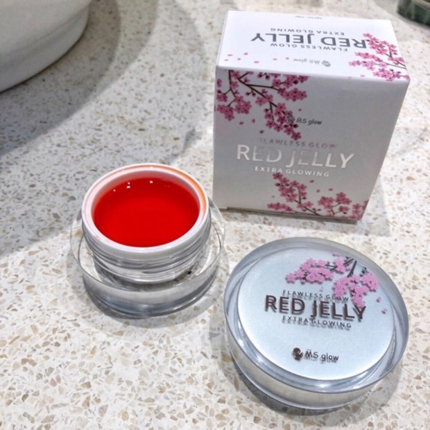 Flawless Red Jelly MS Glow mengandung lactobacillus dan ekstrak red jelly/shoope.co.id