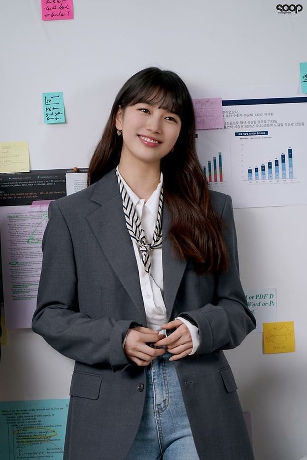 Inspirasi Gaya ala Suzy di Drama Korea Start Up