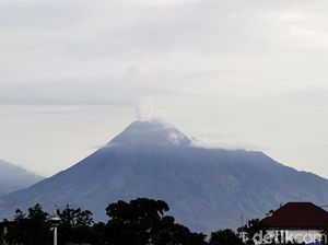 Aktivitas Gunung Merapi Sepekan: Gempa Menurun-Belum Ada Kubah Lava