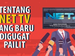 Tentang NET TV yang Baru Digugat Pailit