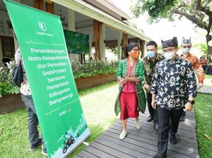 Kembangkan Ekonomi Digital Banyuwangi, Bupati Anas Teken MoU dengan Grab