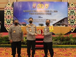 Kapolda Kalteng Gelar Rakorbin & Launching Aplikasi Kunkespers