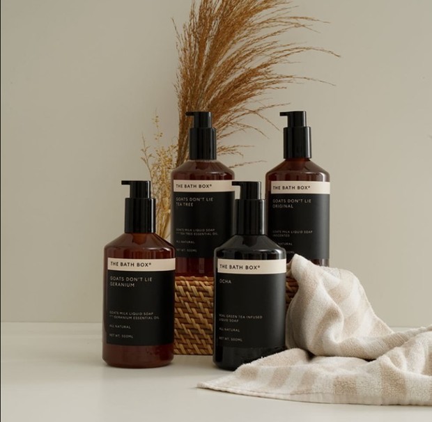 The Bath Box Liquid Soap/Foto : instagram.com/thebathbox The Bath Box Liquid Soap