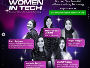 Besok, Tokopedia Ajak Kaum Hawa Pegiat Teknologi Ikut Acara Ini Besok, Tokopedia Ajak Kaum Hawa Pegiat Teknologi Ikut Acara Ini