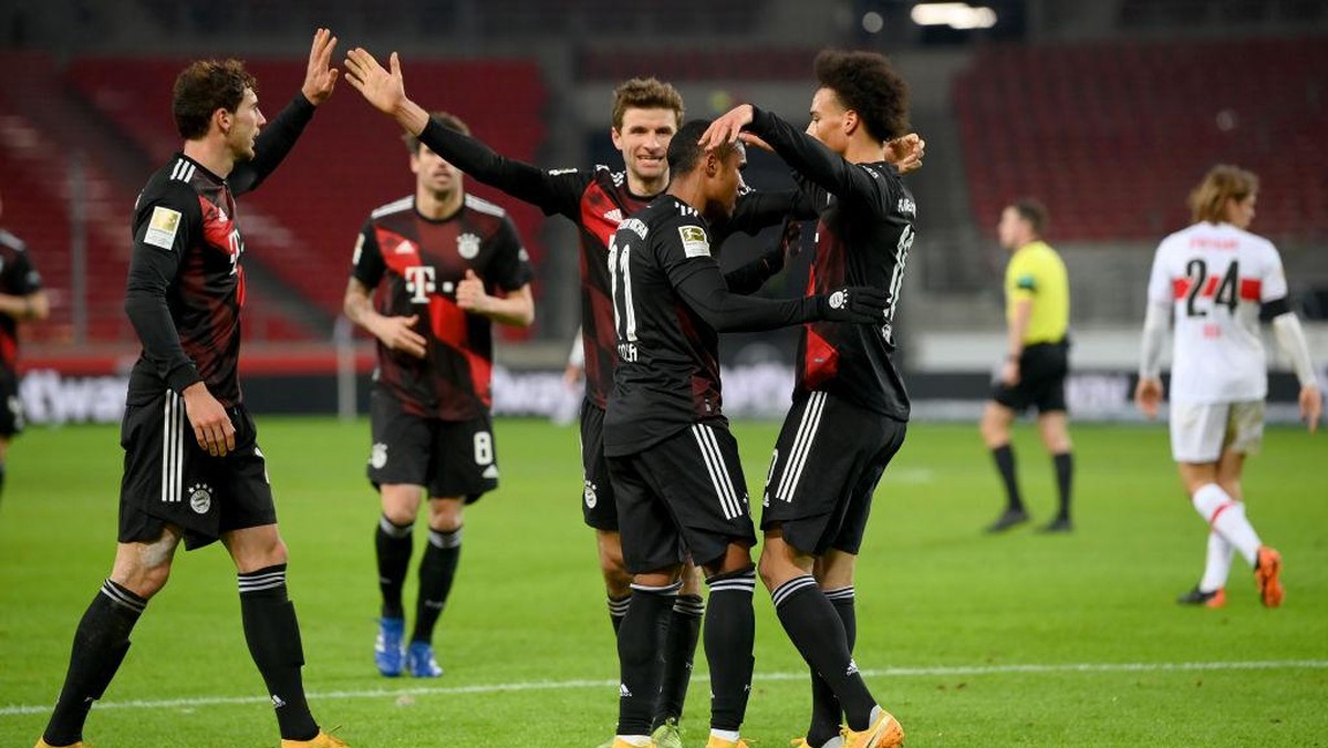 Bayern Munich menang 3-1 atas VFB Stuttgart (Foto: Getty Images/Matthias Hangst)
