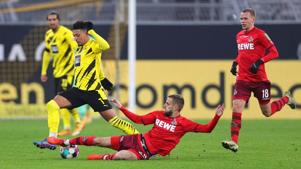 Borussia Dortmund kalah 1-2 atas FC Cologne (Foto: Friedemann Vogel - Pool/Getty Im/Pool)