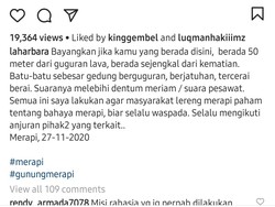 Viral Netizen Ngaku Mendaki Hingga Puncak Gunung Merapi Saat Siaga