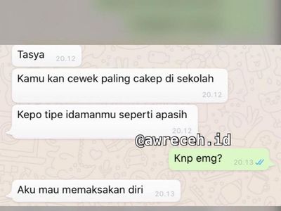 10 Chat Receh Usaha Cowok Nembak Gebetan, Malah Bikin Ilfeel Nggak Ada Obat!
