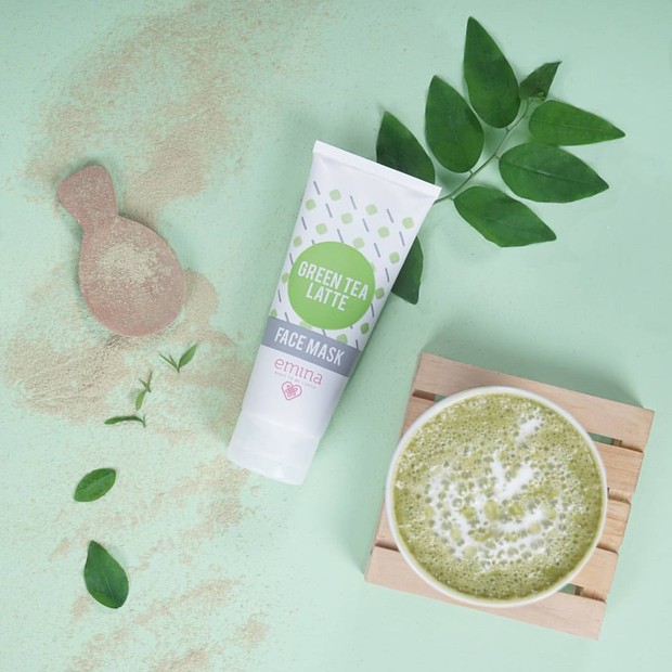 Foto: instagram.com/eminacosmetics Masker green tea Emina.