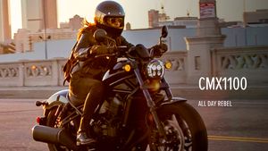 Tampang Honda Rebel 1100 yang Tantang Harley-Davidson