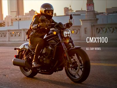 Tampang Honda Rebel 1100 yang Tantang Harley-Davidson