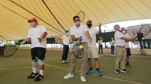 Mini Turnamen Tenis untuk Beberapa Perguruan Tinggi