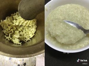 Muncul Bubur dari Mie Instan Tumbuk, Netizen: Aliran Apalagi Ini? Muncul Bubur dari Mie Instan Tumbuk, Netizen: Aliran Apalagi Ini?