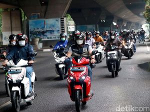Kalau Semua Pakai Motor Listrik di Jakarta, Polusi Turun Segini Kalau Semua Pakai Motor Listrik di Jakarta, Polusi Turun Segini
