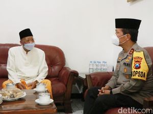 Sowan ke Ketua MUI, Kapolda Gandeng Ulama Jaga Jawa Timur Tetap Kondusif