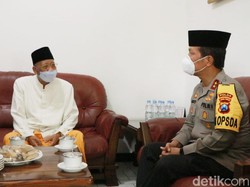 Sowan ke Ketua MUI, Kapolda Gandeng Ulama Jaga Jawa Timur Tetap Kondusif