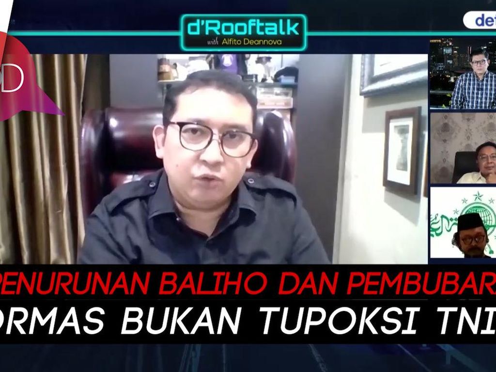 Fadli Zon: Copot Baliho, Pangdam Jaya Offside Fadli Zon: Copot Baliho, Pangdam Jaya Offside