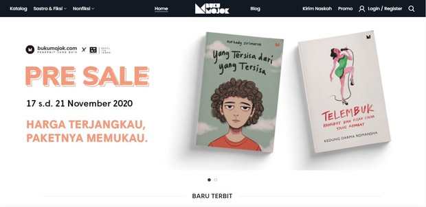Rekomendasi online store buku murah adalah buku mojok/bukumojok.com