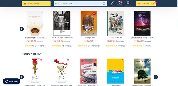 rekomendasi online store buku murah/grobmart.com
