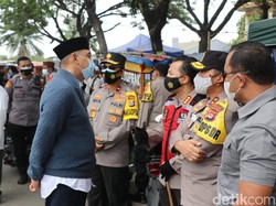 Kapolda Banten Cek Prokes Haul Syekh Abdul Qodir Zaelani di Tangerang