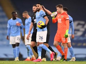 Manchester City Vs Burnley: Mahrez Hat-trick, City Pesta 5-0