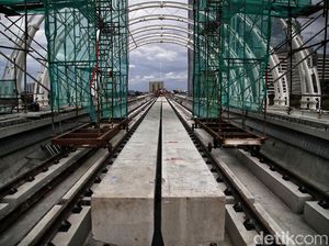 Masih Kurang 20%, LRT Jabodebek Baru Bisa Operasi 2022