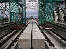 Masih Kurang 20%, LRT Jabodebek Baru Bisa Operasi 2022