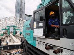 Begini Progres Pembangunan LRT Jabodebek