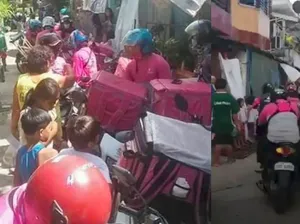 Aplikasi Error, 42 Pengantar Makanan Datangi Rumah Gadis 7 Tahun