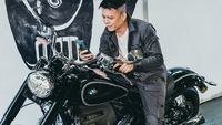Ariel Noah Mau Touring ke Kalimantan Pakai Moge BMW Klasik