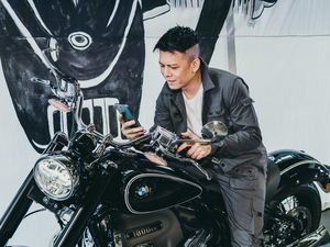 Ariel Noah Mau Touring ke Kalimantan Pakai Moge BMW Klasik