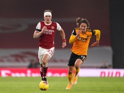 Arsenal Tertinggal 1-2 dari Wolverhampton di Babak Pertama