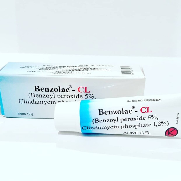 Benzolac CL/shoope.co.id Benzolac CL dapat membuat jerawat cepat kering./shoope.co.id