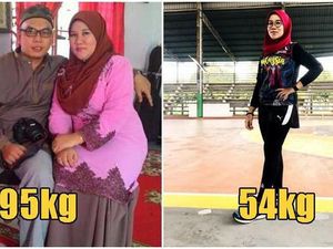 Salut! 5 Orang Ini Sukses Turunkan Berat Badan Hingga 40 Kilogram