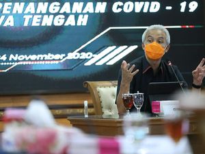 Ganjar Minta PPKM Diasumsikan Diterapkan di Seantero Jateng Ganjar Minta PPKM Diasumsikan Diterapkan di Seantero Jateng