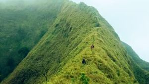 Foto: Gunung Pyramid Bondowoso yang Disebut Setara Cartenzs