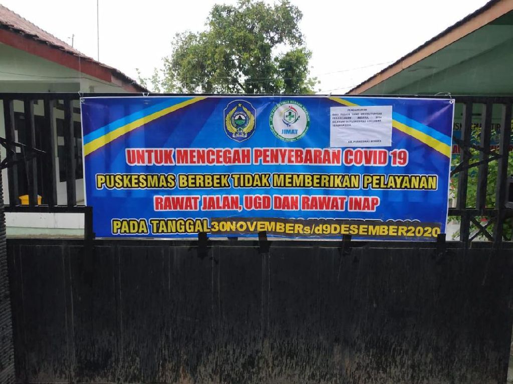 Puskesmas Berbek di Nganjuk Lockdown Setelah Nakesnya Curhat ke DPRD Puskesmas Berbek di Nganjuk Lockdown Setelah Nakesnya Curhat ke DPRD