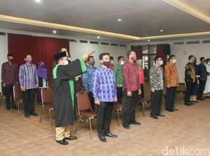 Pandemi COVID-19, Pelantikan 132 Pejabat Pemkot Kediri Dilakukan Online