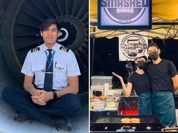 Pilot Ganteng Di-PHK, Alih Profesi Jadi Penjual Burger