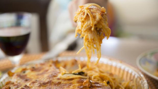 spaghetti brulee