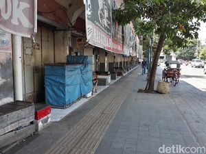 11 Orang Positif COVID-19, Pasar Gede Solo Ditutup