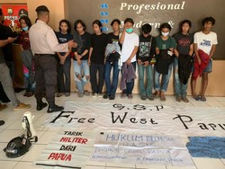 Demo Bawa Atribut KKB Papua, 15 Mahasiswa di Sinjai Sulsel Diamankan