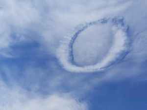 Ini Fakta Soal Fenomena Awan Berbentuk Cincin di Langit Kediri
